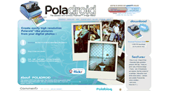 Desktop Screenshot of poladroid.net