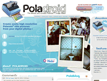 Tablet Screenshot of poladroid.net